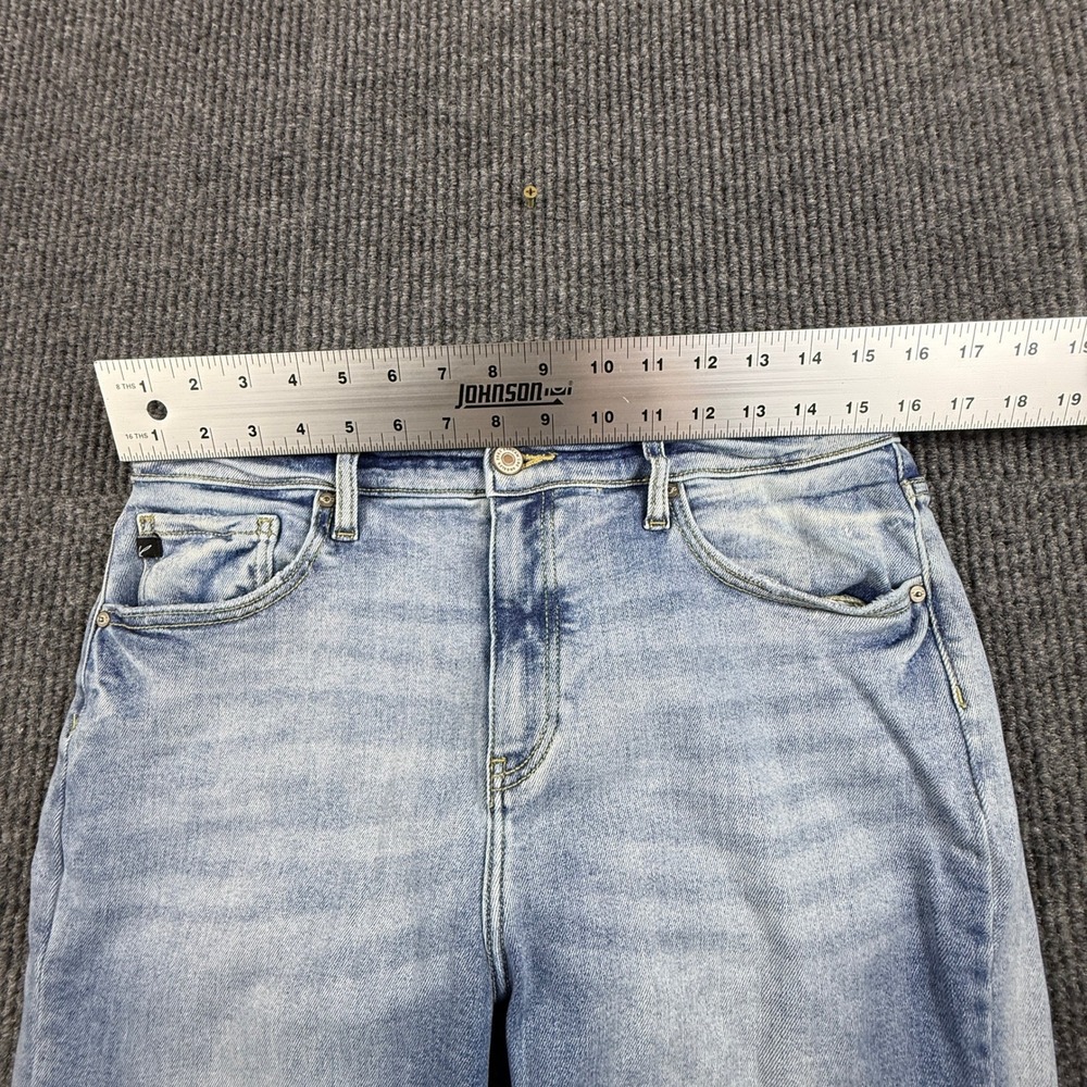 KanCan Womens Size 10 Light Wash High Rise Straight Leg Jeans ST1709GT-1-SF - Picture 5 of 14